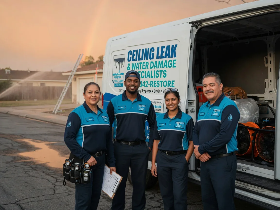 Ceiling Leak Cleanup company in Caratunk, ME
